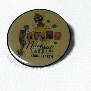 Vintage Marvin the Martian’s 50th Year on Earth Pin